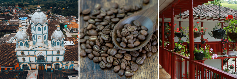 Filandia, café y fincas en Colombia